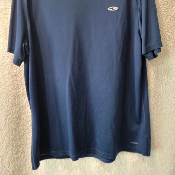 Champion DuoDry XL - Short Sleeved Blue Tee - Picture 3 of 3